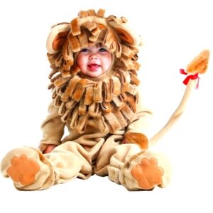 Deluxe baby lion Costume size 0-6 months